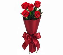 Букет 5 Красных роз Эдлесс Лав в Свободном