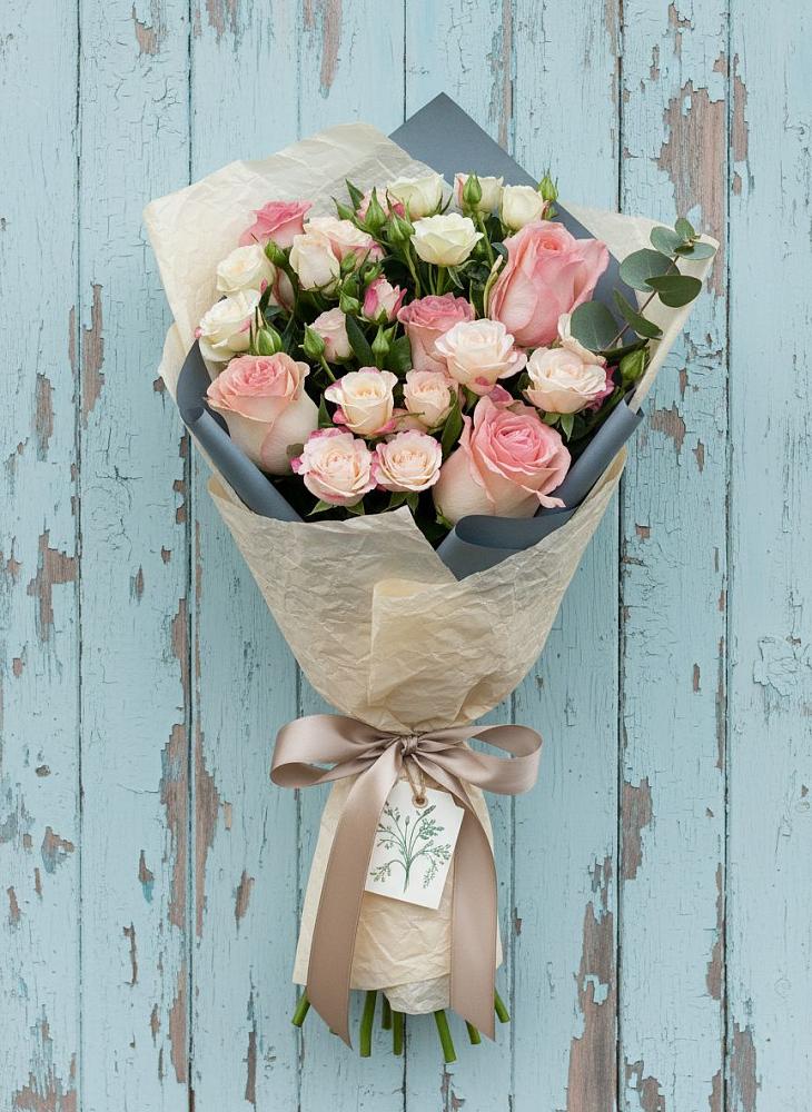 Букет цветов из: Розы в Свободном