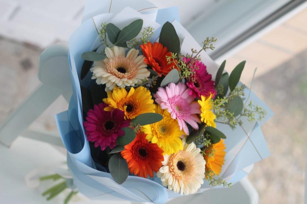 Букет цветов из: Герберы в Свободном