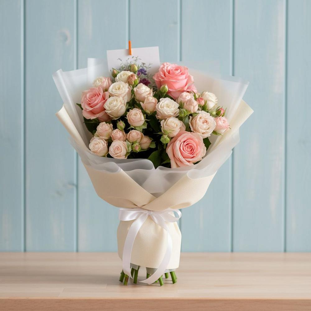 Букет цветов из: Розы в Свободном