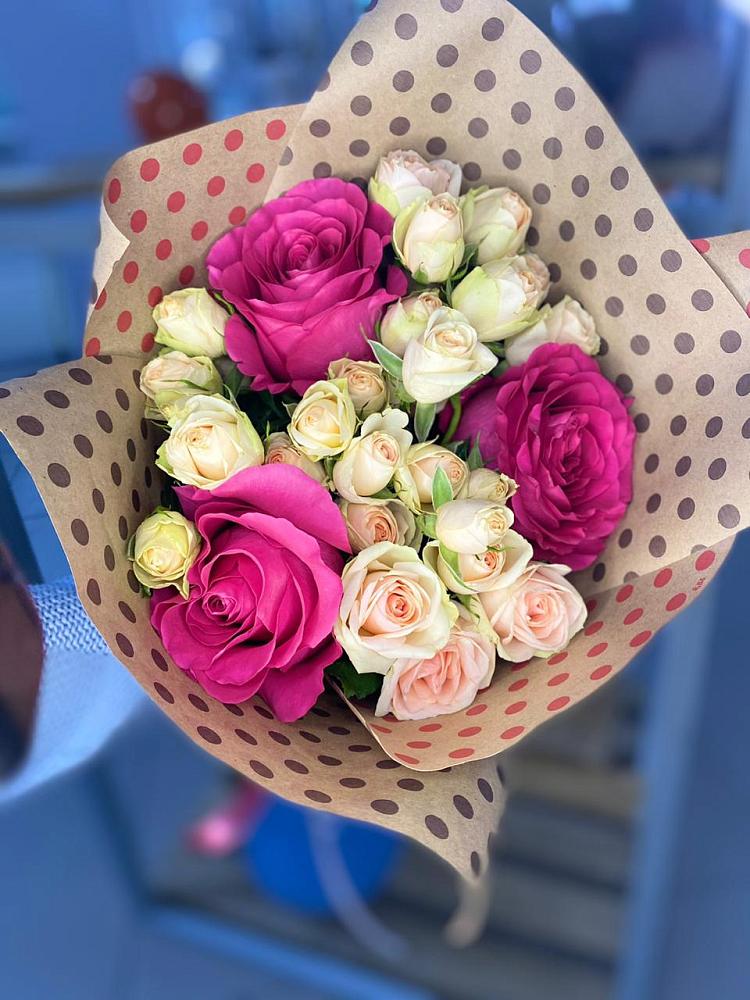 Букет цветов из: Розы в Свободном