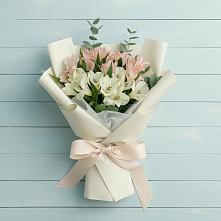 Букет цветов из:  Альстромерии в Свободном