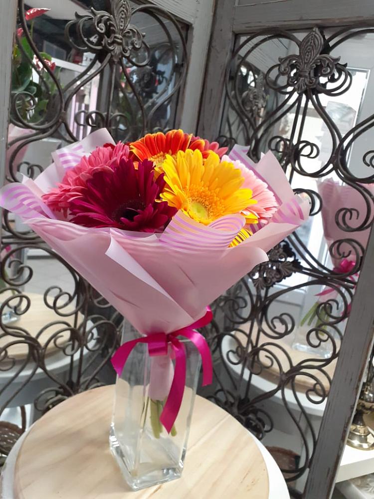 Букет цветов из: Герберы в Свободном