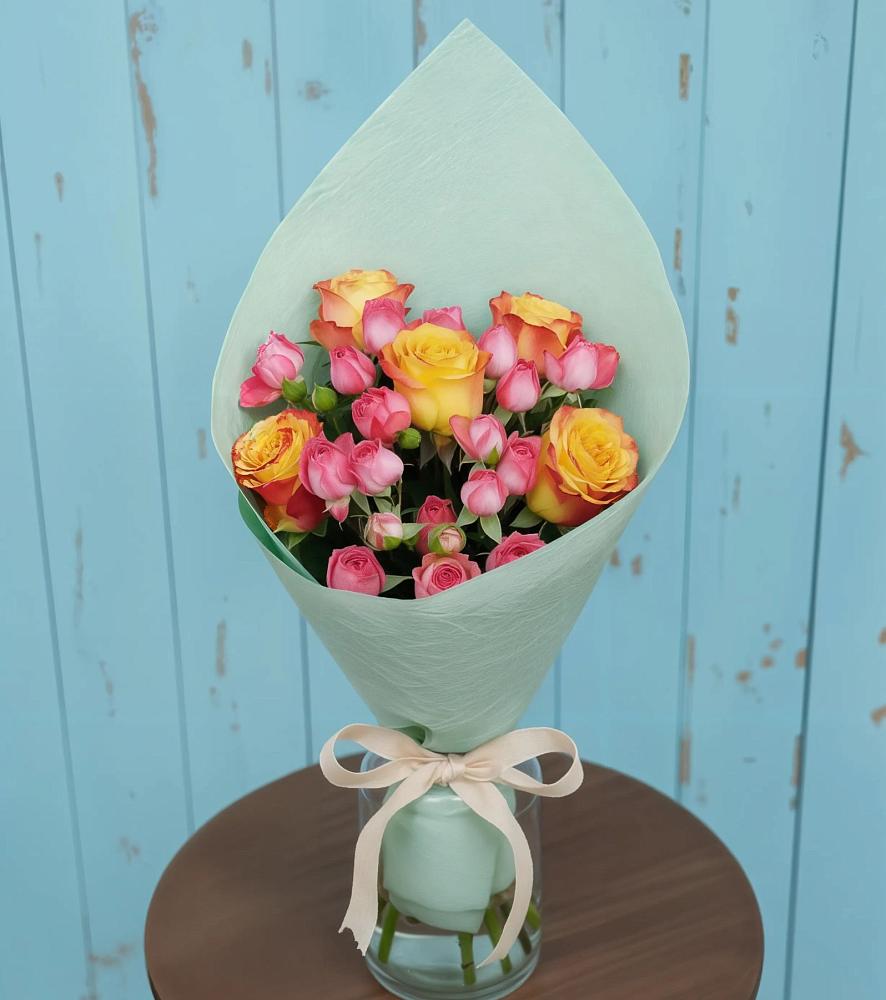 Букет цветов из: Розы в Свободном