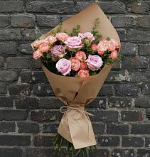 Букет цветов из:  Розы #REPLACE_PRED# Свободном