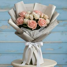 Букет цветов из:  Розы в Свободном