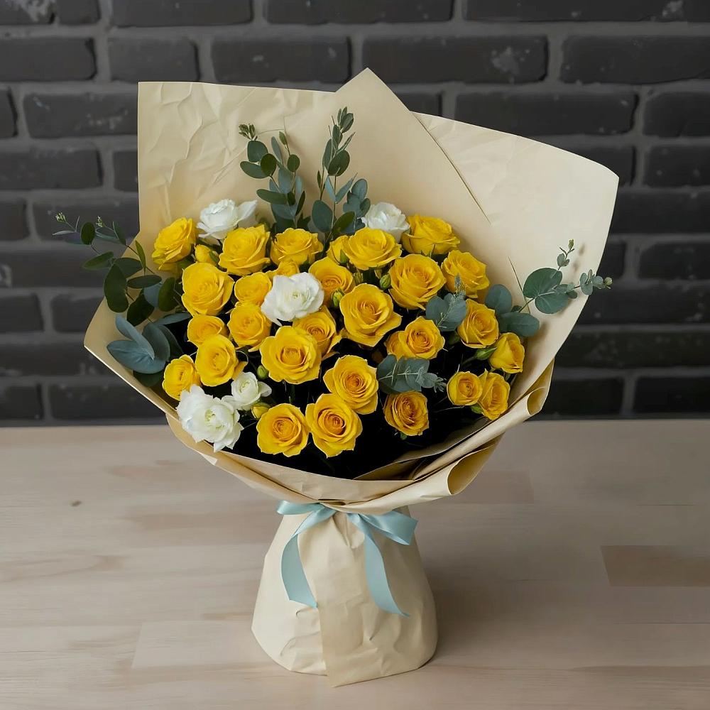 Букет цветов из: Розы в Свободном