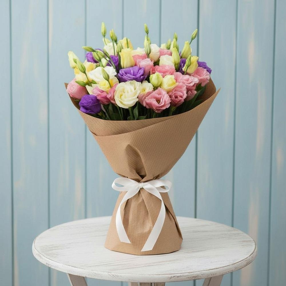 Букет цветов из: Лизиантусы в Свободном