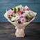 Букет цветов из: Хризантемы, Альстромерии и Розы в Свободном